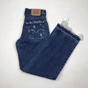 Vintage LEVI'S 550 Custom High Rise Jeans Size 23